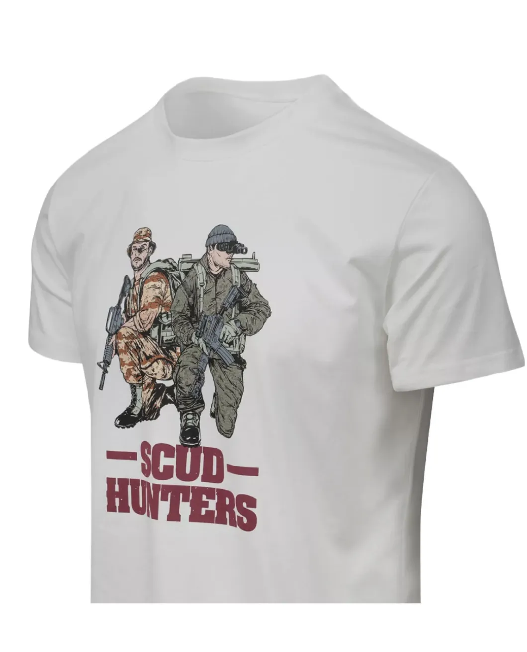 T-shirt (Scud Hunters) White