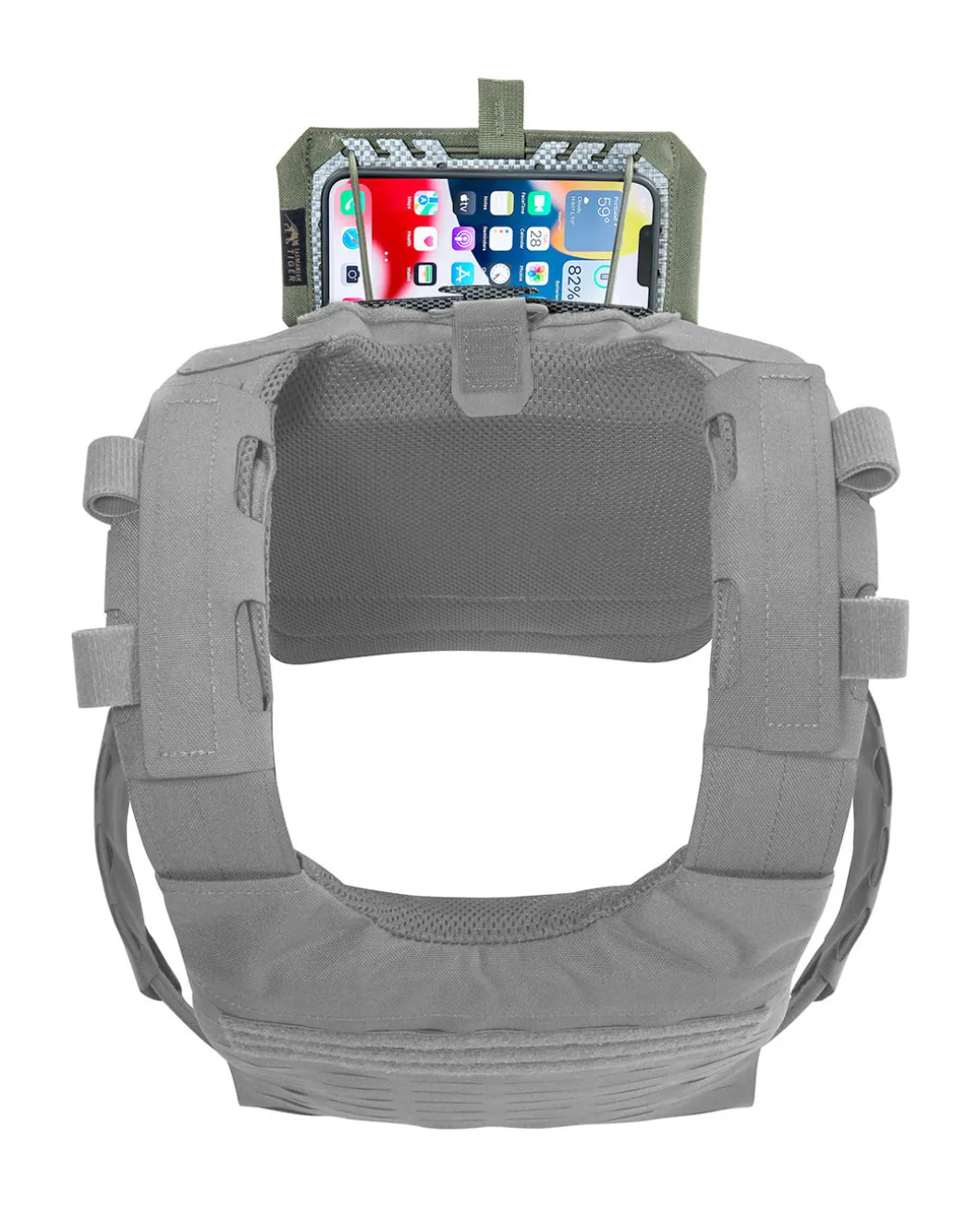 TT Foldable Phone Plate Black Schwarz