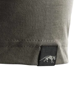 TT Logo Shirt Steingrau Oliv