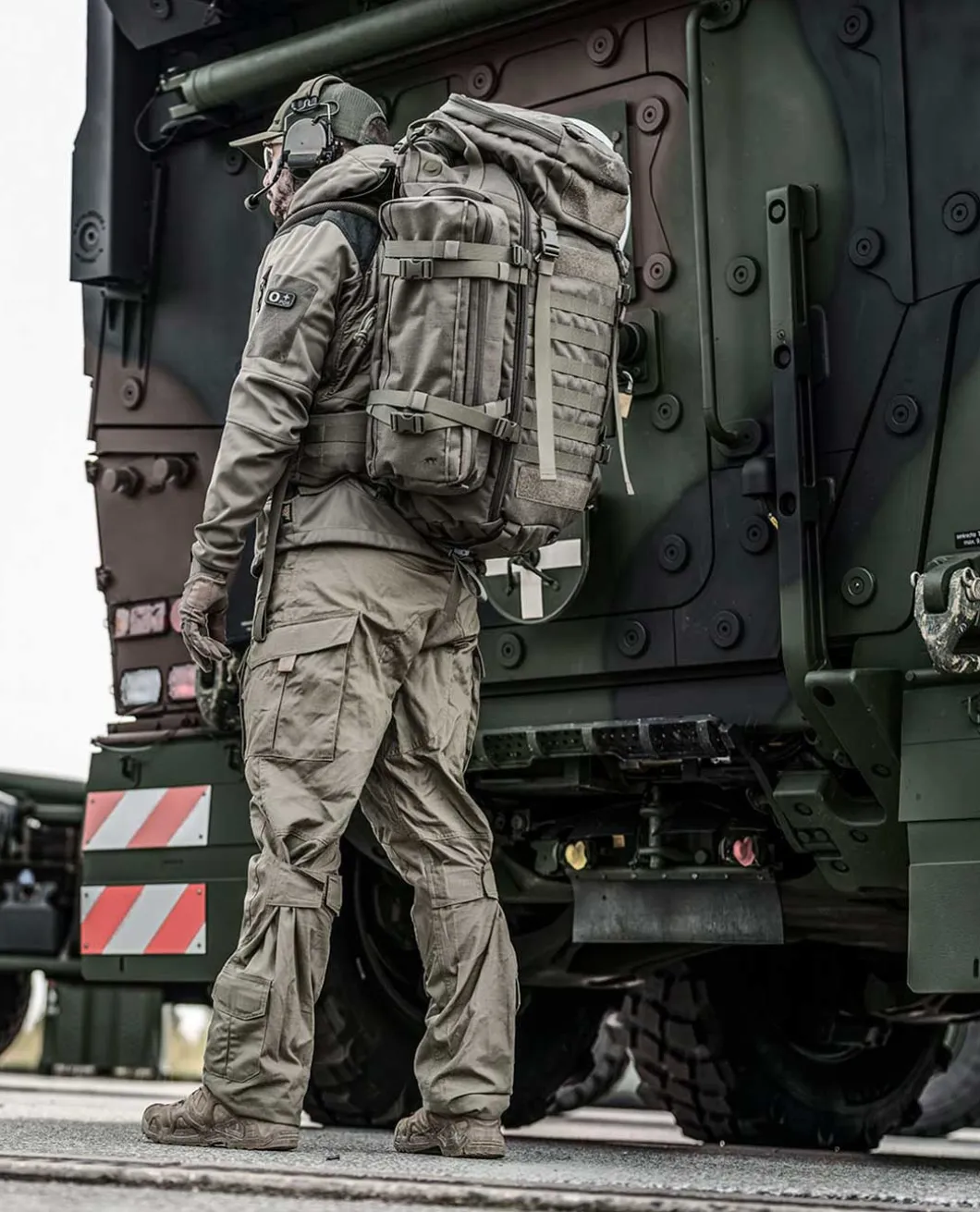 TT Medic Platoon Side Pocket IRR Steingrau Oliv