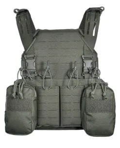 TT Modular Chest Rig 4xM4 IRR Steingrau Oliv