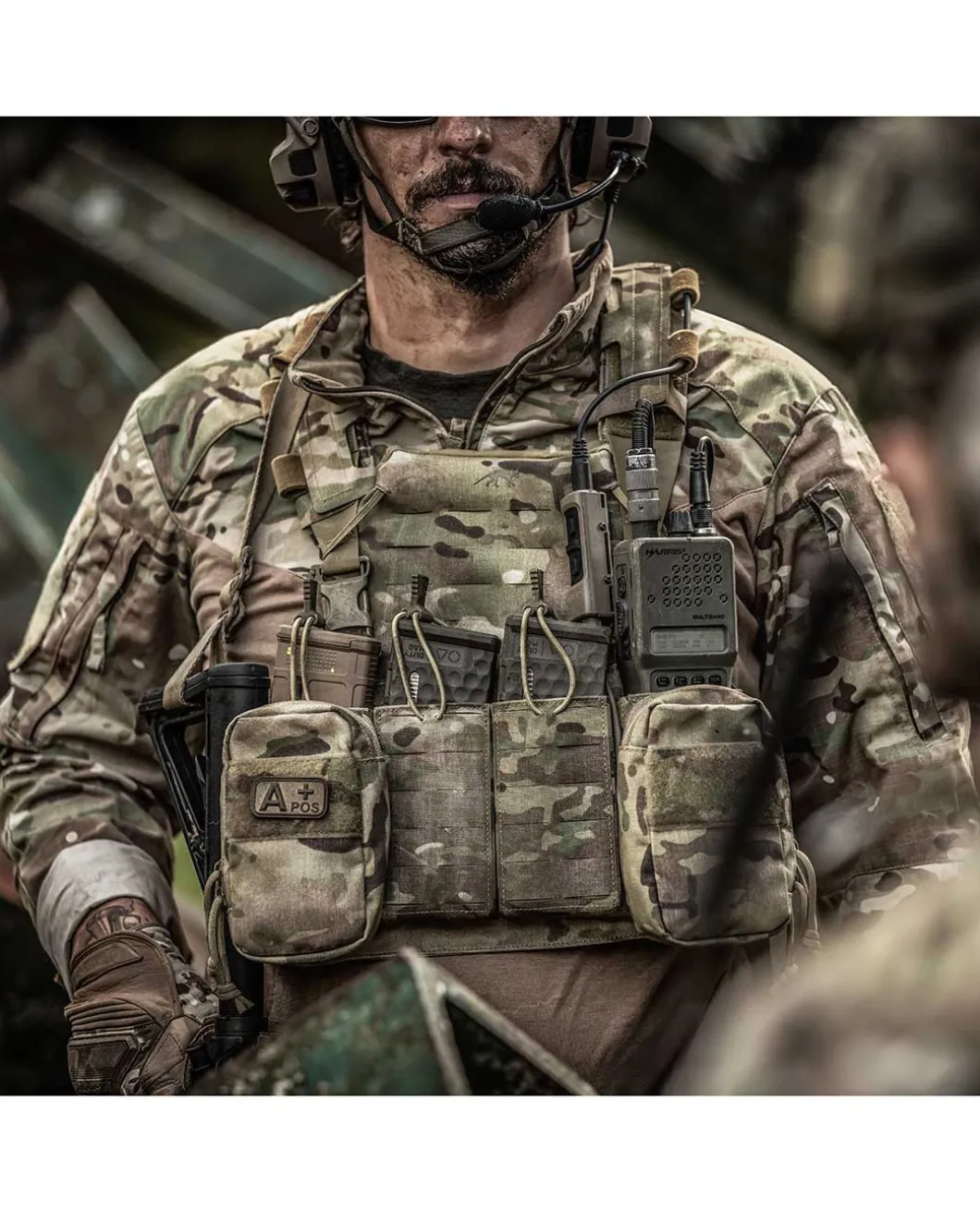 TT Modular Chest Rig 4xM4 Oliv