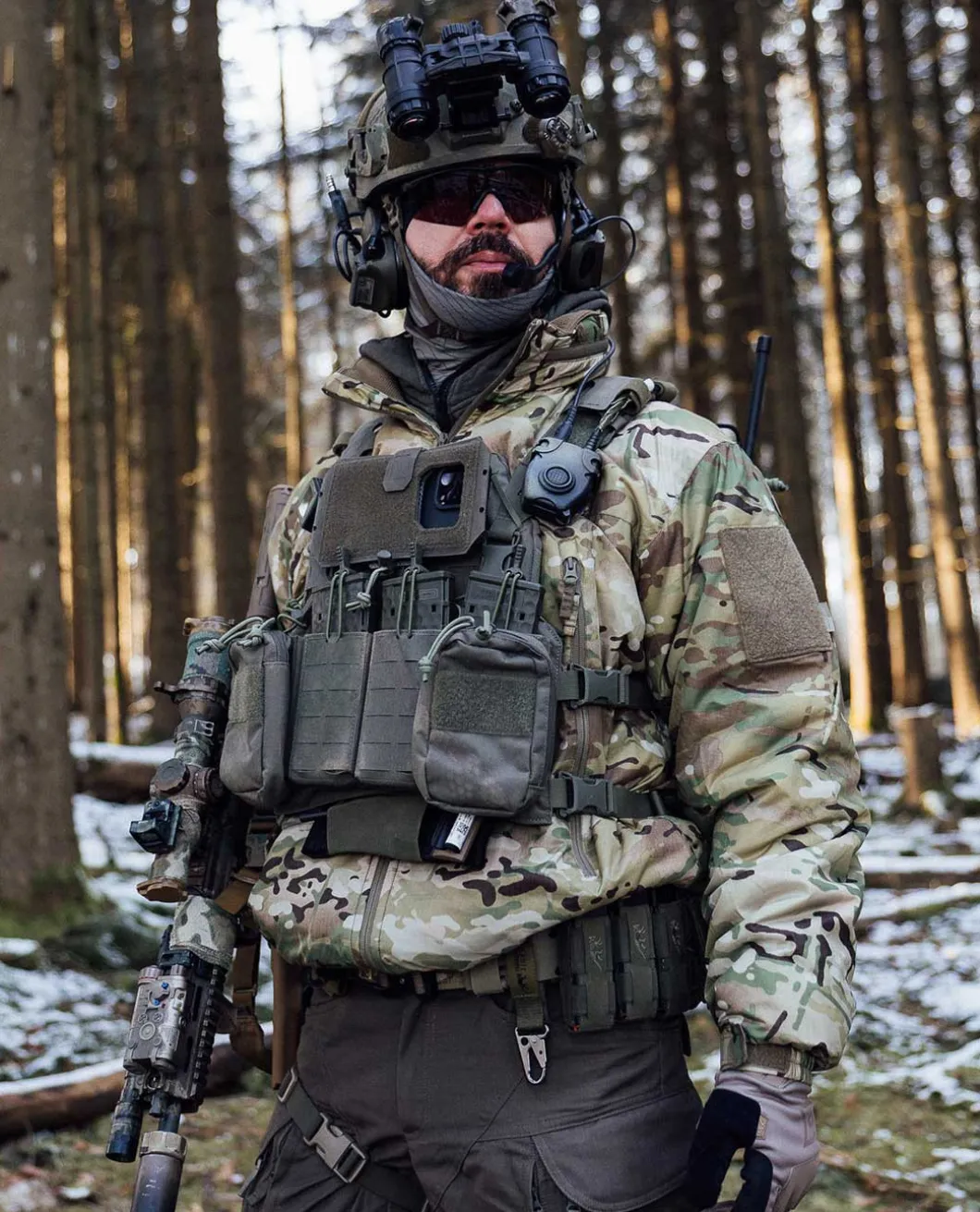 TT Modular Chest Rig 4xM4 Oliv