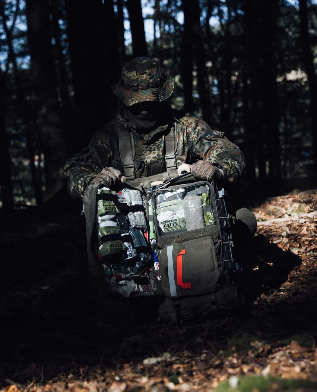 TT Modular Medic Combat Pack 18 Coyote Braun
