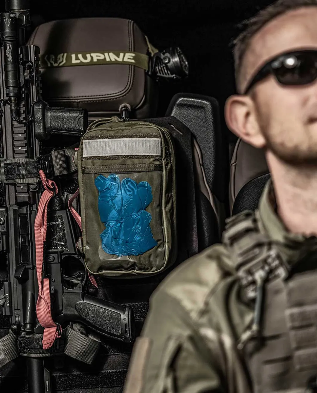 TT Rescue Pouch Steingrau Oliv