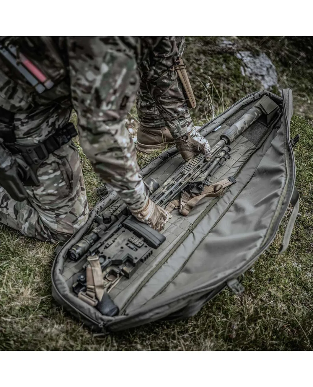 TT SGL Rifle Bag IRR Steingrau Oliv