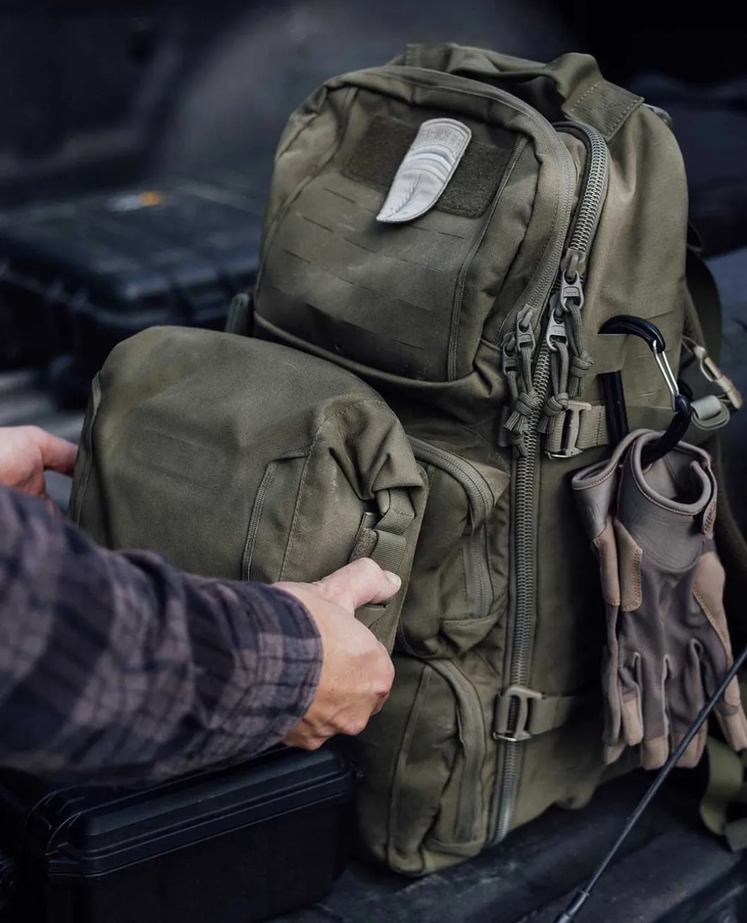 TT Tac Pouch 1 WP Black Schwarz