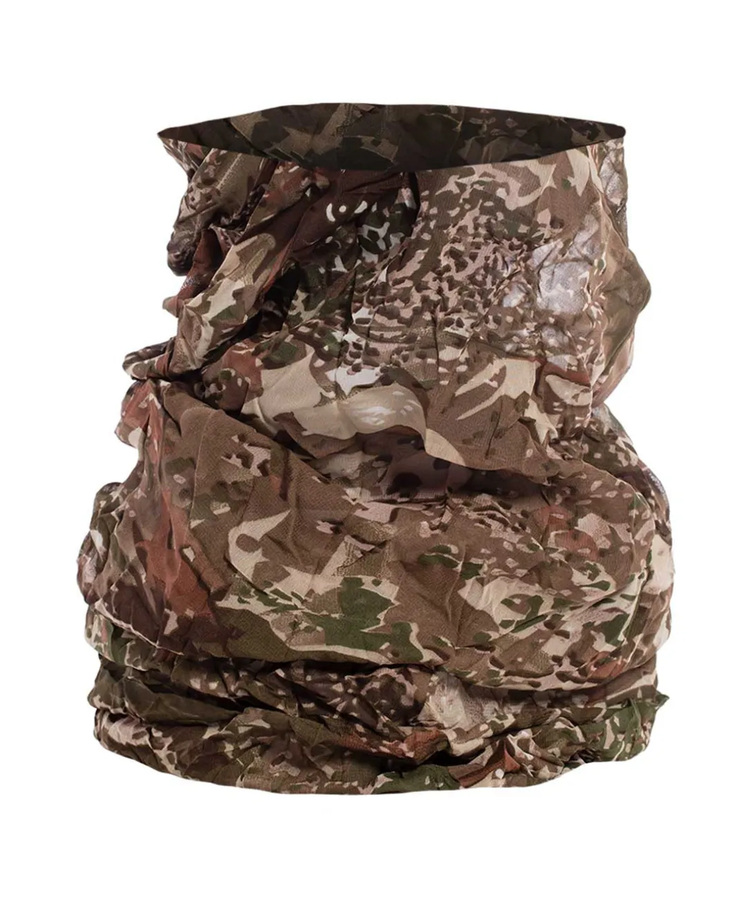 Tube-Scarf Concamo Brown