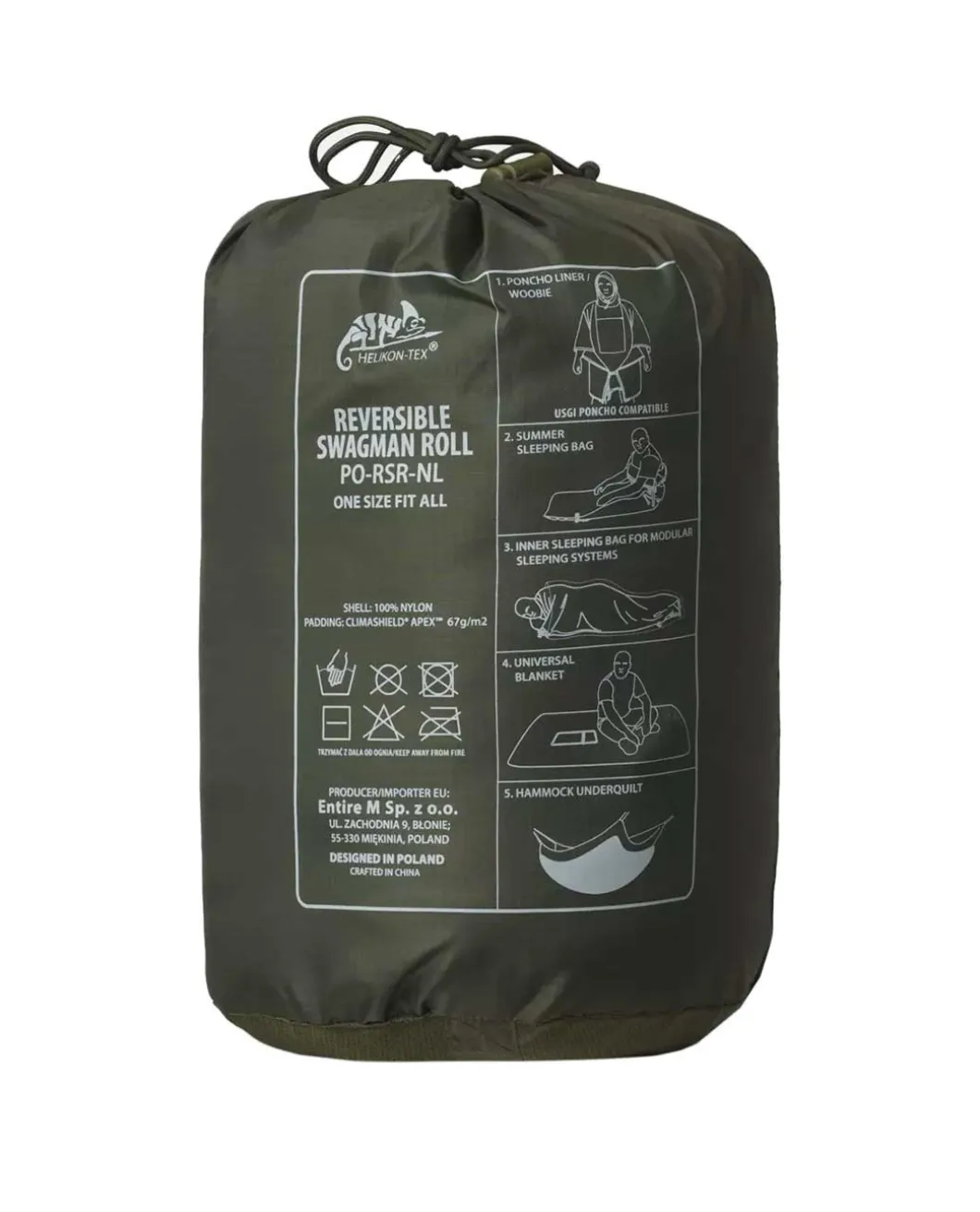 Two-sided Swagman Roll - Desert Night Camo / US Desert