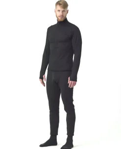Underwear Long John US LVL 2 Black Schwarz