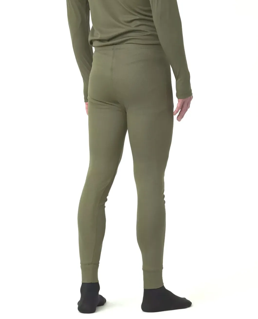 Underwear Long John US LVL 1 Black Schwarz