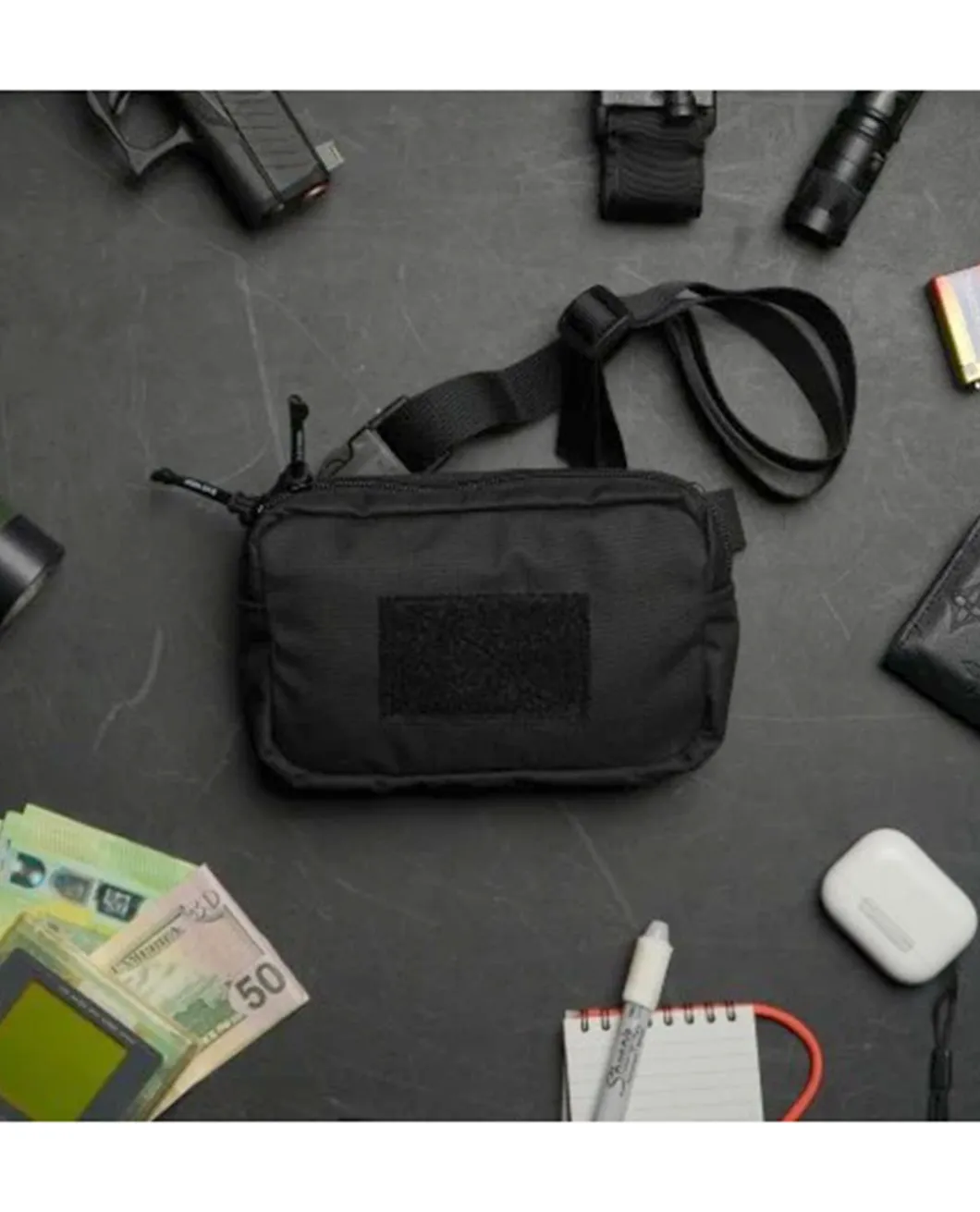 Urban Fanny Pack Black Schwarz
