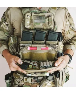 Wide Admin Pouch Ranger Green