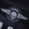Wings Patch Rund Oliv