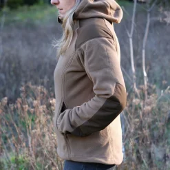 Women's CUMULUS Jacket Double Fleece Coyote
