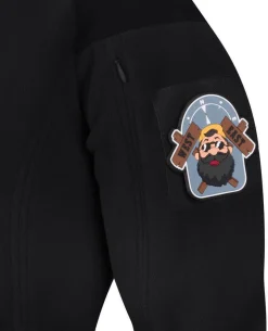 Women's CUMULUS Jacket Heavy Fleece Black Schwarz