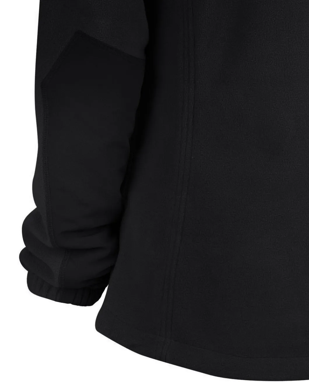 Women's CUMULUS Jacket Heavy Fleece Black Schwarz