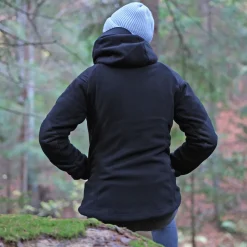 Women's CUMULUS Jacket Heavy Fleece Black Schwarz