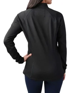 Women's Stratos 1/4 Zip Black Schwarz