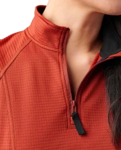 Women's Stratos 1/4 Zip Ranger Green