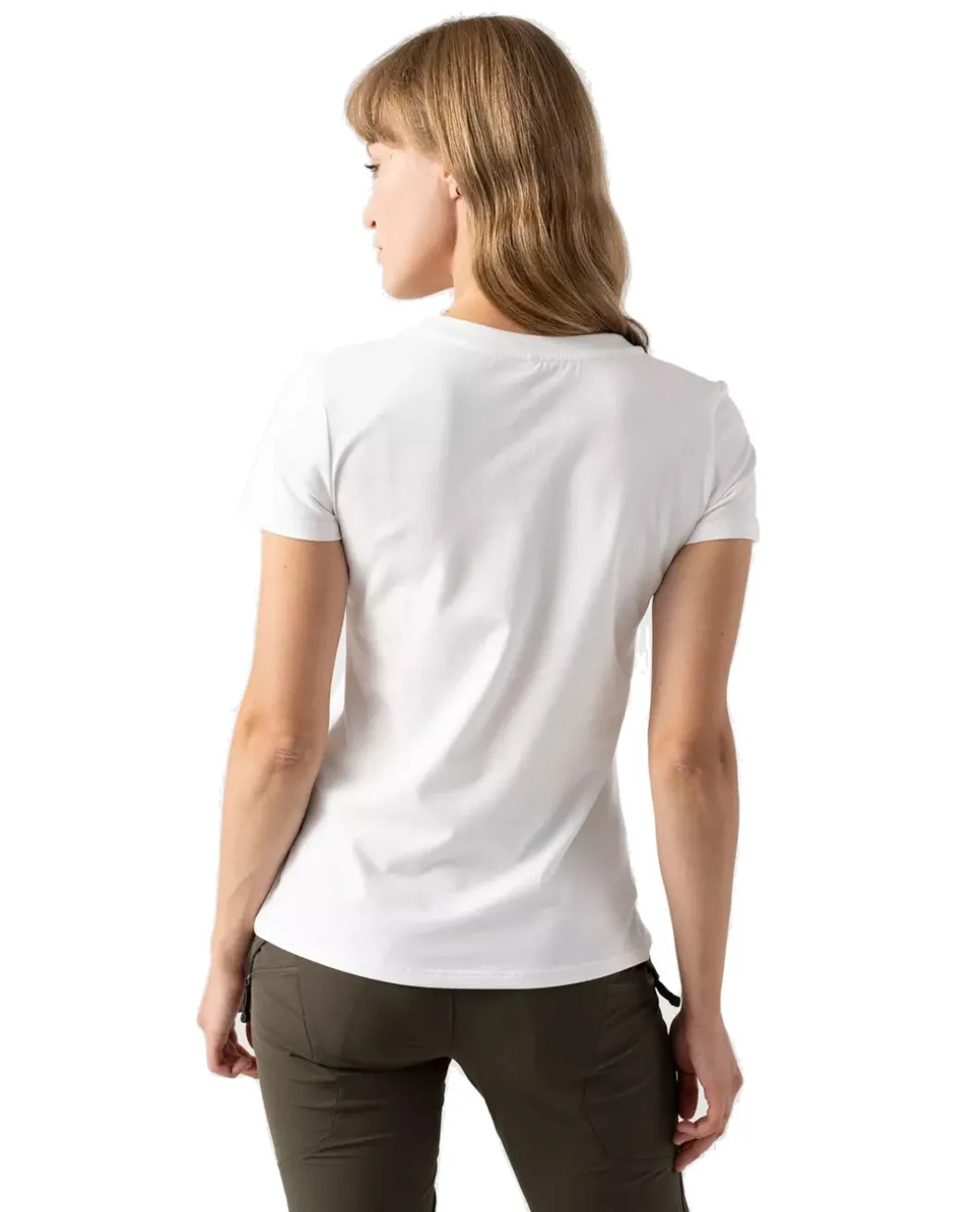Women's T-Shirt Slim (Come and take it) White