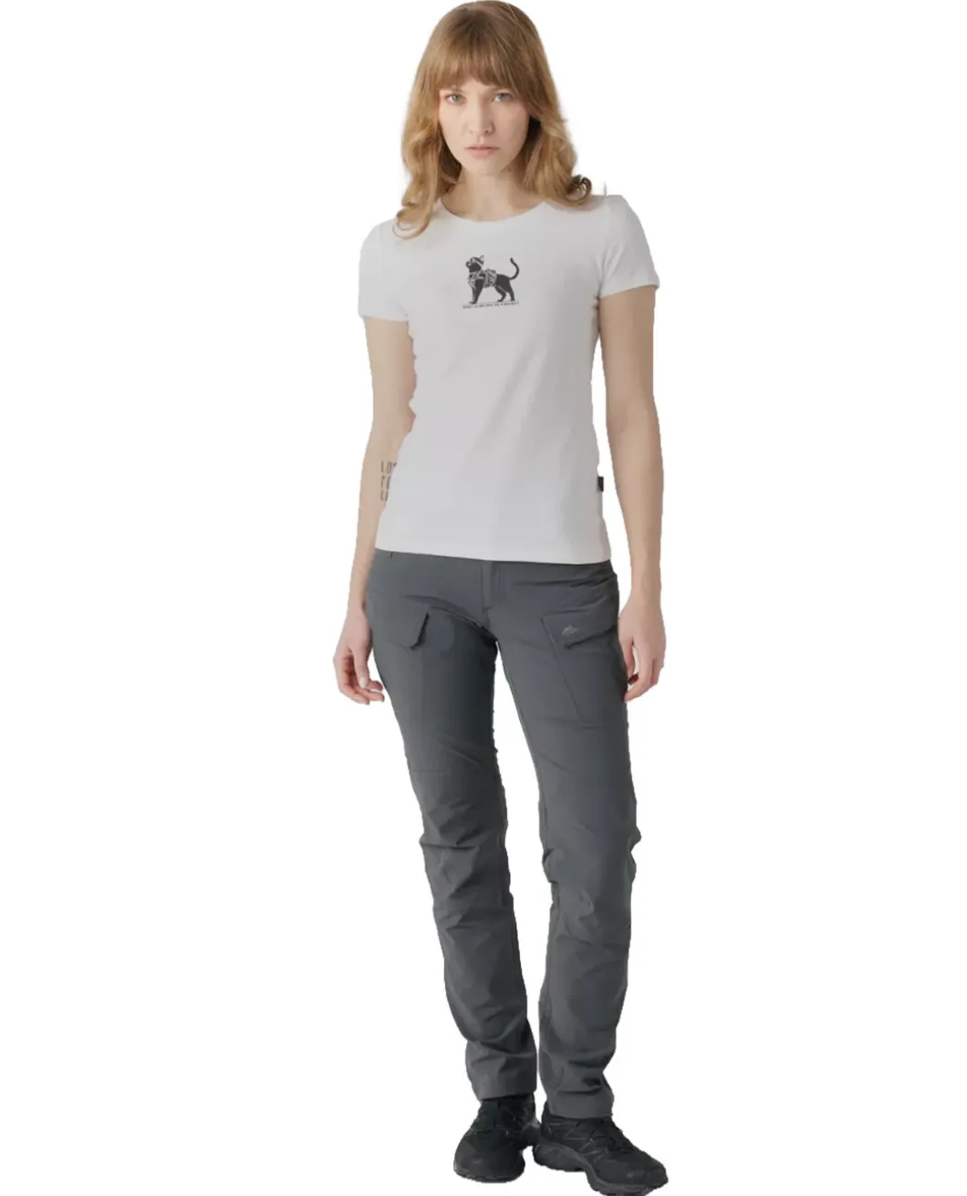 Women's T-shirt (TactiCat) White