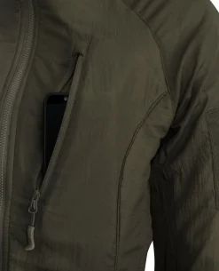 WOMEN'S WOLFHOUND Hoodie Jacket Taiga Green