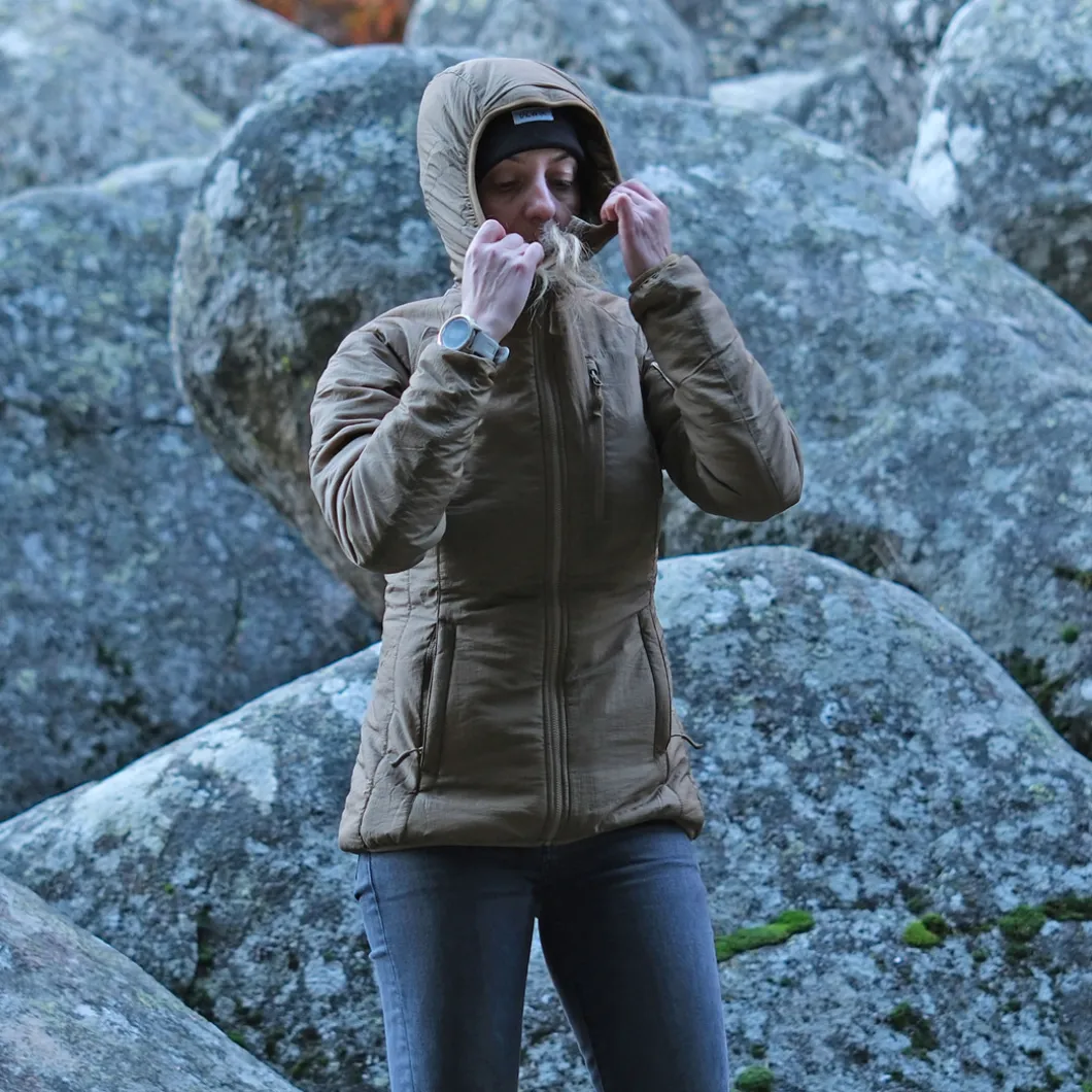 WOMEN'S WOLFHOUND Hoodie Jacket Taiga Green