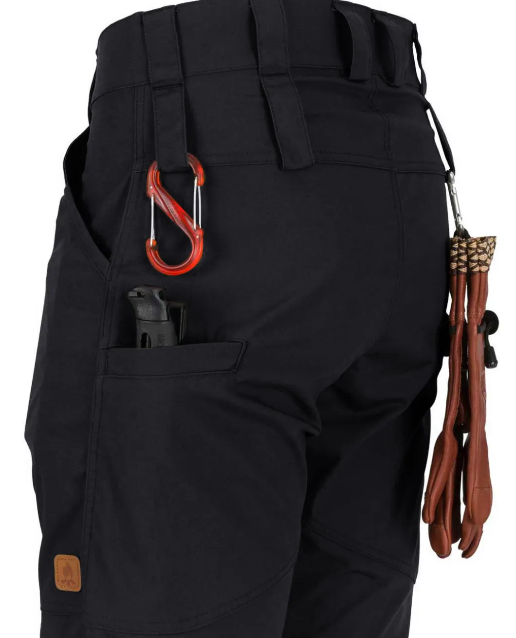 Woodsman Pants Black Schwarz