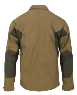 Woodsman Shirt Coyote / Taiga Green