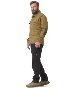 Woodsman Shirt Earth Brown / Black