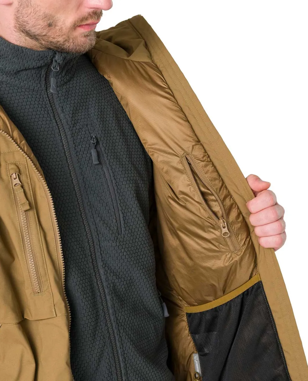 Yukon Winter Jacket Ash Grey / Black