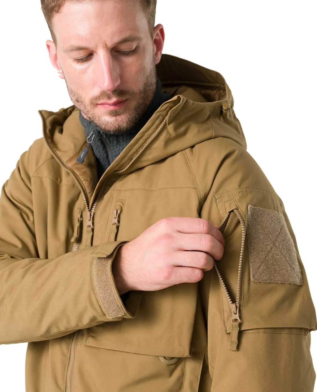 Yukon Winter Jacket Ash Grey / Black
