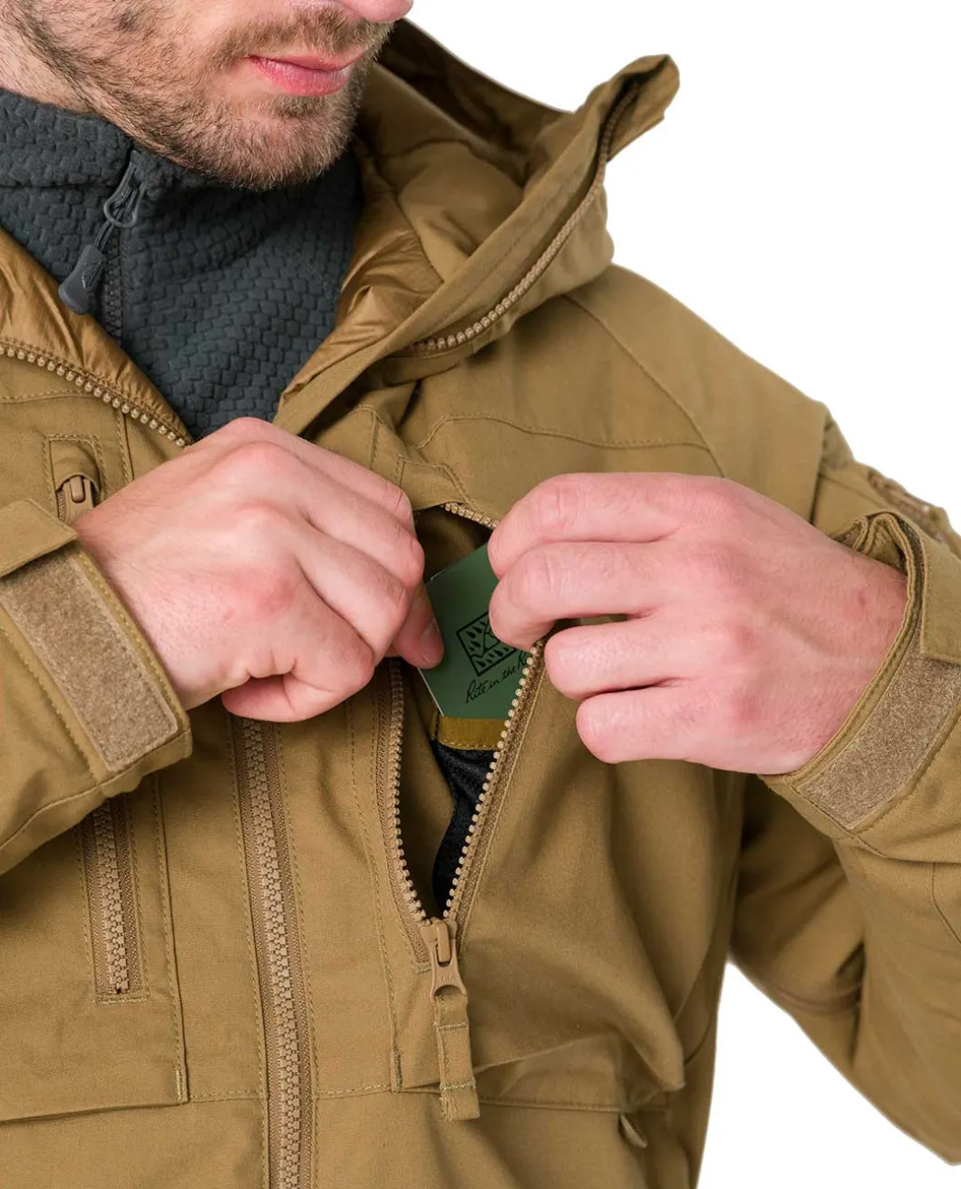 Yukon Winter Jacket Ash Grey / Black