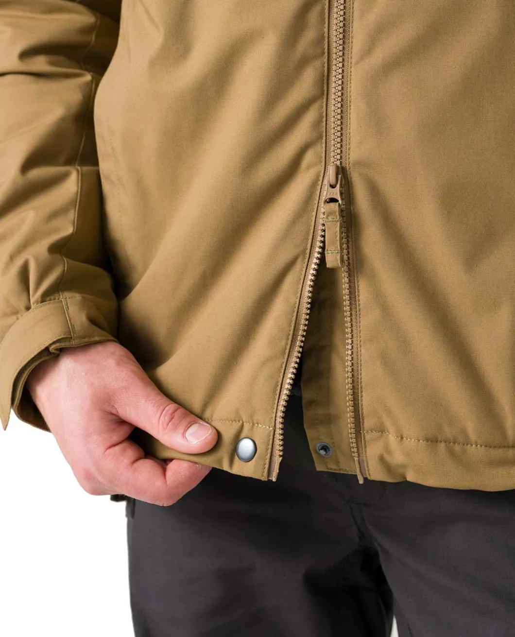 Yukon Winter Jacket Ash Grey / Black