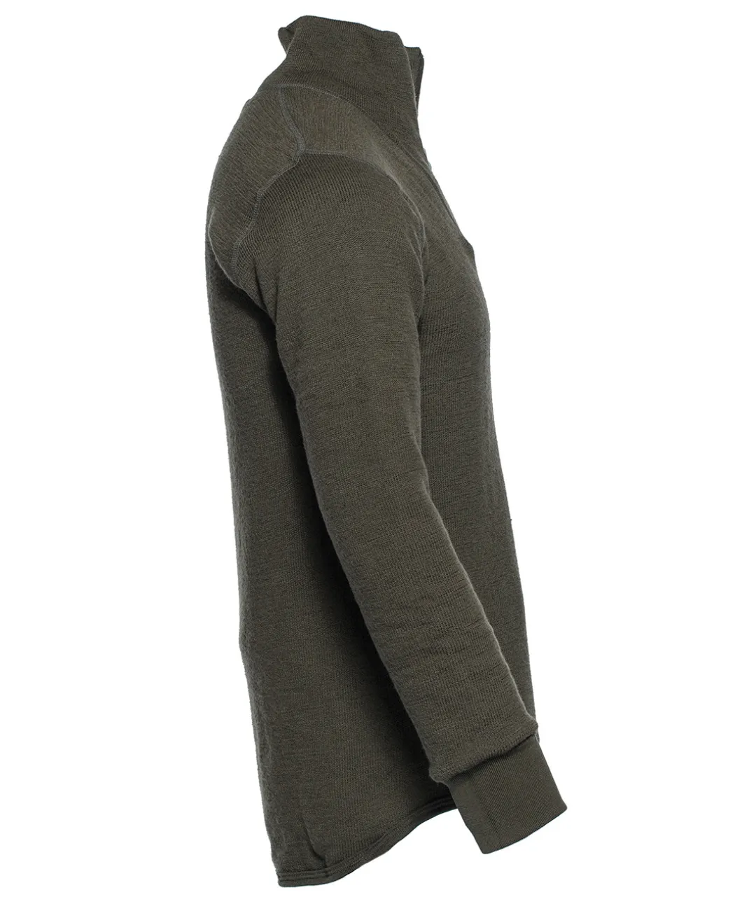 Zip Turtleneck 400 Pine green