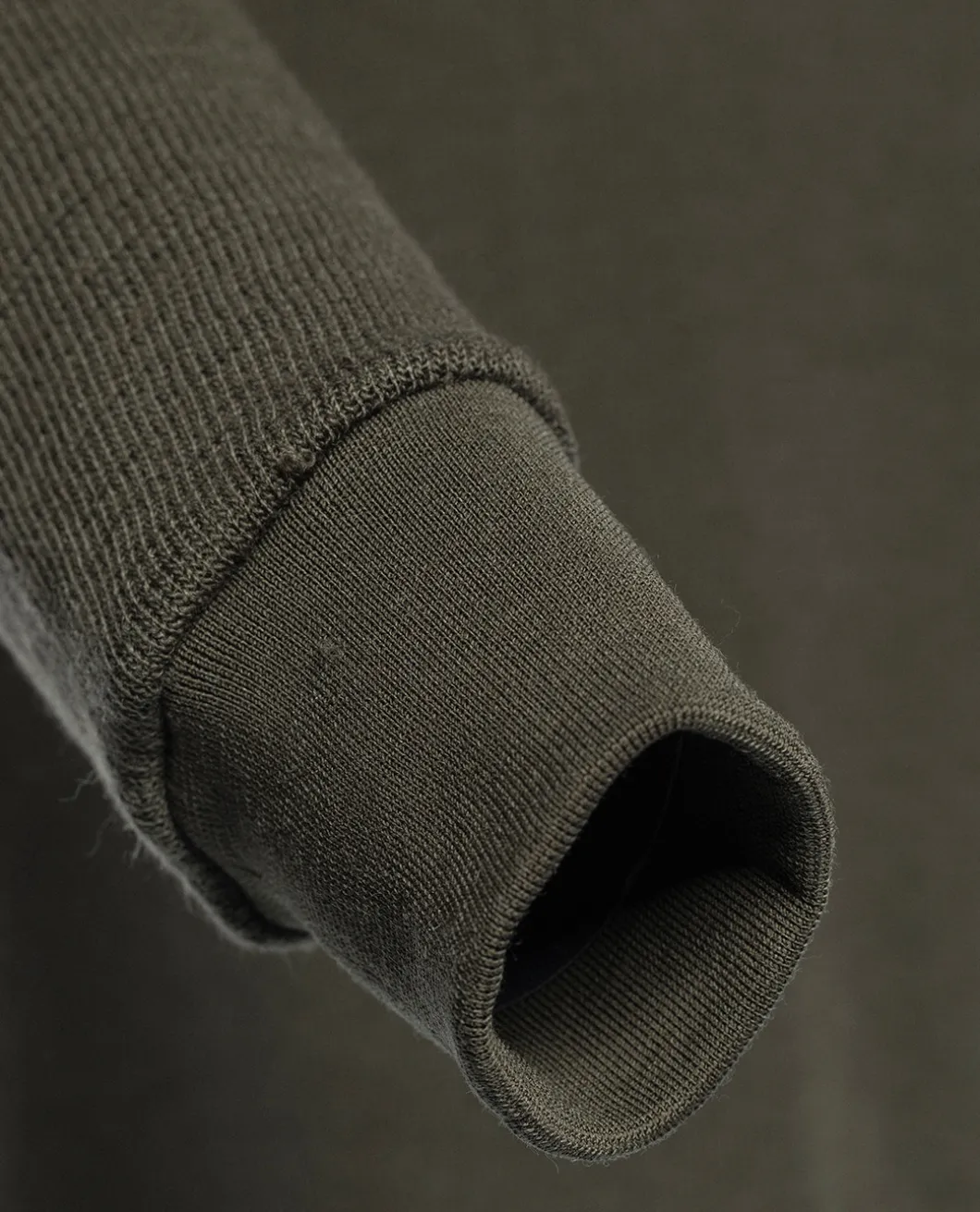 Zip Turtleneck 400 Pine green