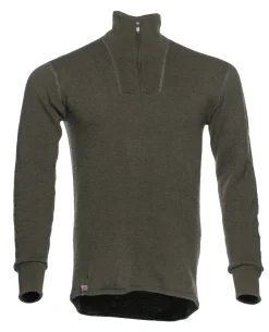 Zip Turtleneck 400 Pine green